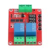 Time Delay Relay Multi Functional 2-Channel Self Lock Cycle Timing