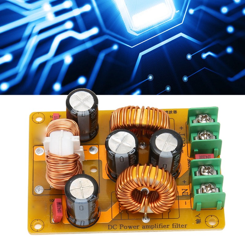 DC LC Filter EMI EMC Automotive Sound High Frequency Filter