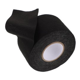 Gatuida Automotive Wiring Harness Tape Car Tape High Temp Wire Harness Tape Electrical Tape Harness Tape Automotive Sound Blocking Material Wire Tape Polyester Non-Woven Fabric Black