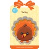 R & M International 8023 Turkey Shaped Tinplated Steel Cookie