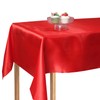 MLMOMVME Red Extra Large Table Cloth Rectangle 145 x 305cm