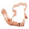 Small Cute Mouse Copper Cookie Cutter