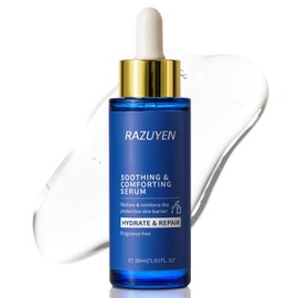 Soothing & Comforting Serum, Repair And Moisturize Skin, Face Serum With Panthenol, Gentiana Scabra Root Extract, 1.01 FL OZ
