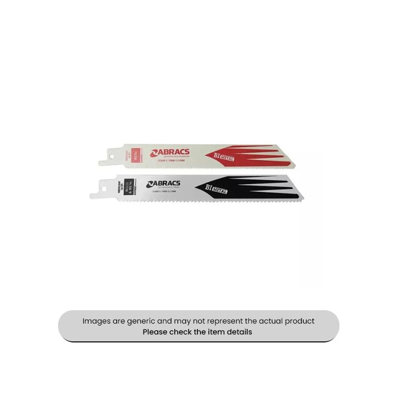 Metal Reciprocating Saw Blades 150X19MM, 14TPI Pack Qty 5