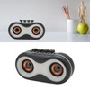 Bluetooth Speaker Portable Mini RGB Color Lights Dual Speakers Wireless