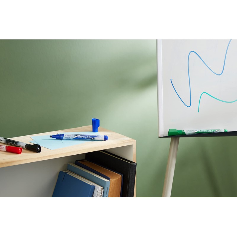 BIC Velleda Pocket Whiteboard Pens - Assorted Colours, Wallet of