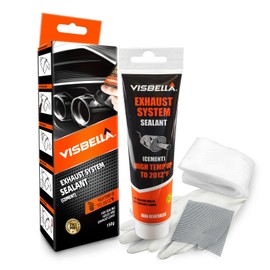 Visbella Muffler Putty 150g Metal Putty Heat Resistant Temperature 1100℃ Suitable for Car Muffler Repair, Tail Pipe, Catalytic Converter, etc. [Parallel Import]