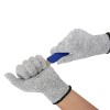 findmall 1 Pair M-Size Food Grade Kitchen Cut Resistant Gloves