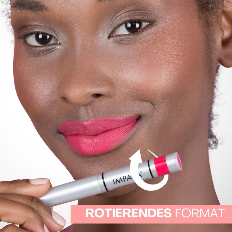 IMPALA | Langanhaltender Lippenstift Farbe Kaugummirosa Nr. 123 | Permanent-Lippenstift,