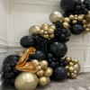 6Pcs Gold Bicep Foil Balloons Set for Gym Opening &