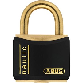 ABUS - T84MB/30 30 mm Black Colour Rust-Proof Padlock carded - ABUT84M.