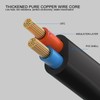 IEC320 C14 Male to IEC320 C7 Female Power Adapter Cable