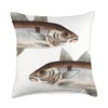 Haddock Fish Throw Pillow