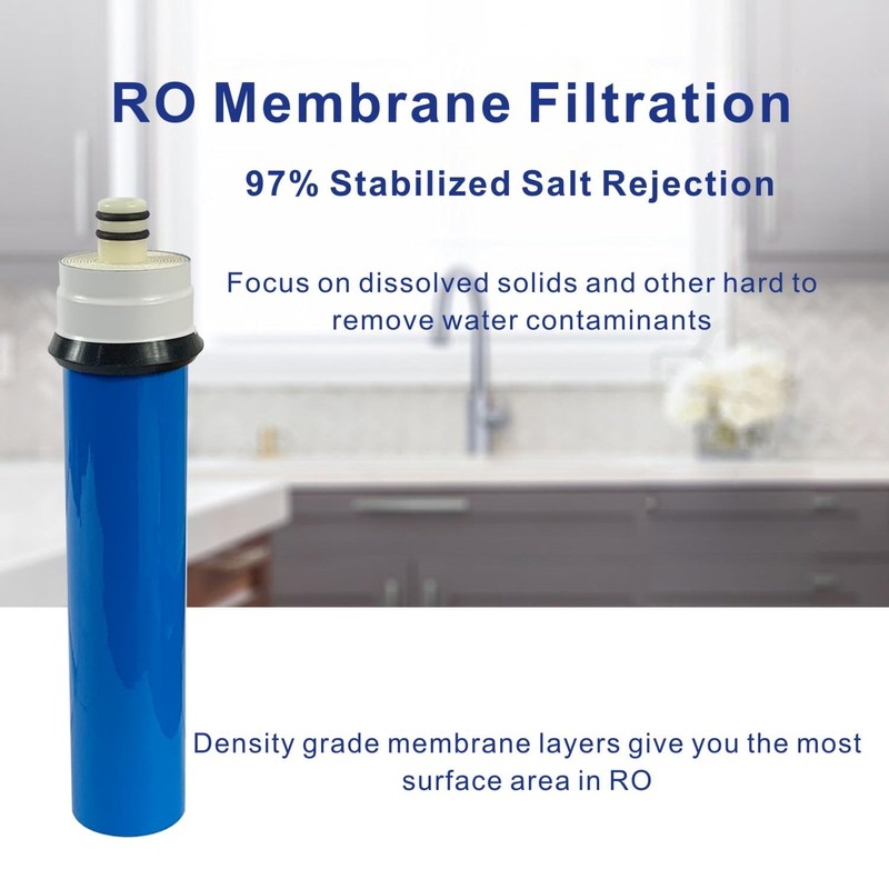 Replacement Filters Sets With Membrane(TFC-RS9-50) Only Compatible With Rainsoft UF50,