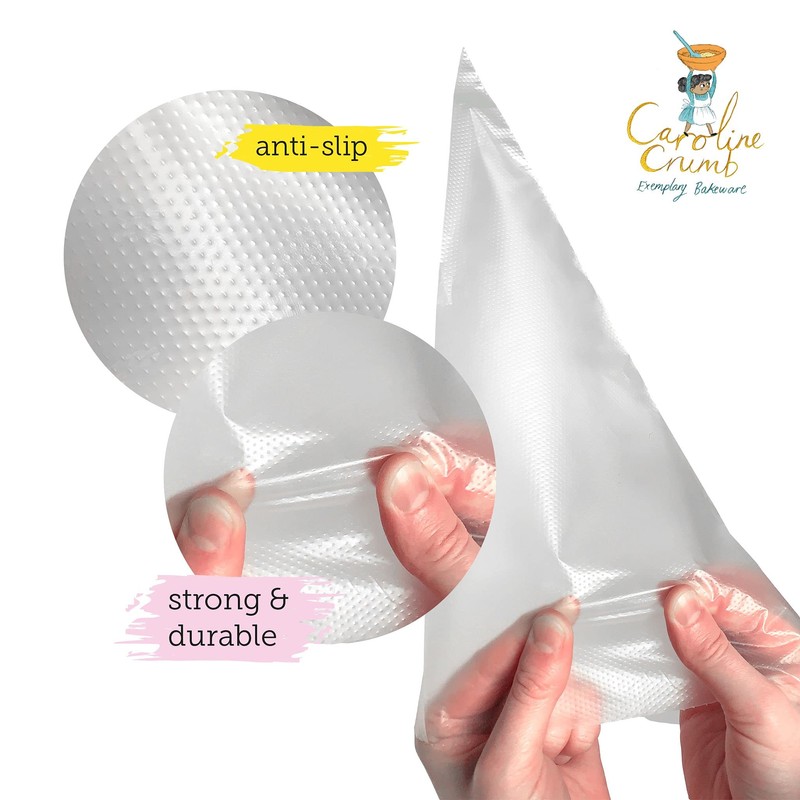 100 Professional Disposable Pastry Piping Bags