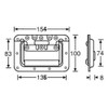 ADAM HALL HARDWARE 34082