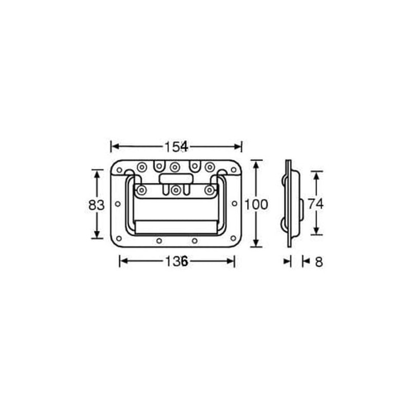 ADAM HALL HARDWARE 34082
