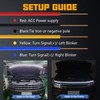 Flexible Car Hood Light Strip, 70 Inches Dynamic LED Daytime