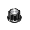 uxcell 5Pcs 19.5x11mm Silver Tone Top Potentiometer Volume Control Rotary