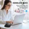TECKNET Ergonomic Mouse, Wireless Bluetooth Vertical Mouse, 4800 DPI Silent