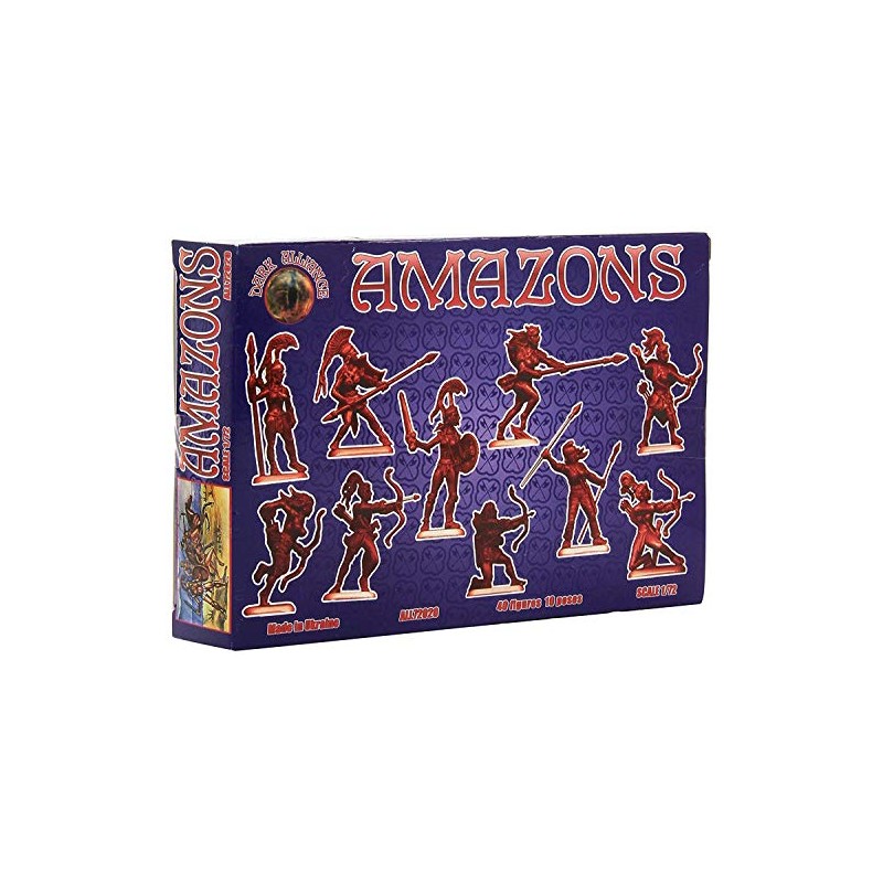 KIT MODELO PLÁSTICO AMAZONS (SET 1) 1/72 ALLIANCE 72020