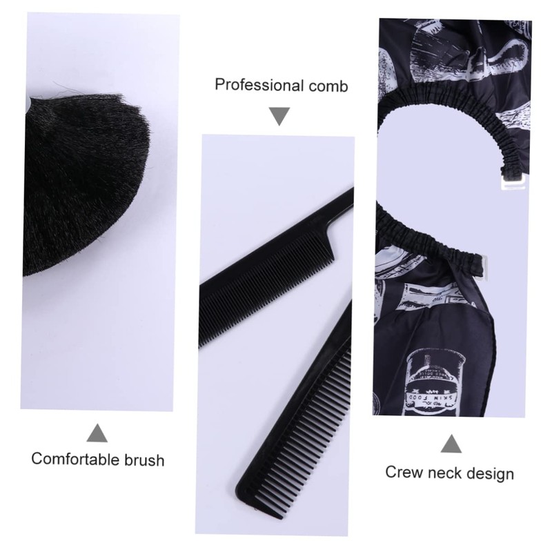 Baluue 7pcs Professional Hair Cutting Set Cape Hairdressing Accessories for