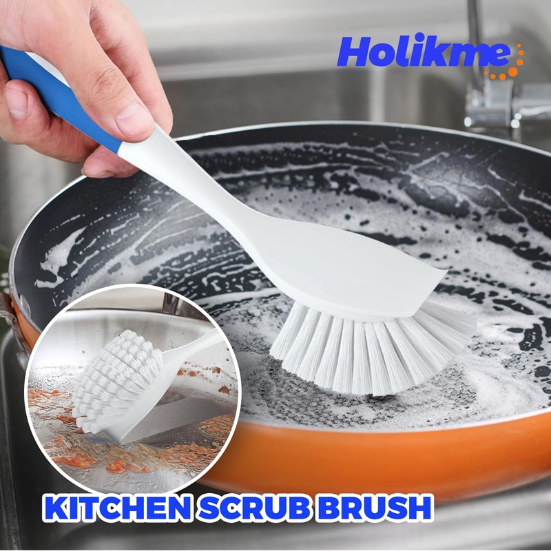 Holikme Cleaning Brush Set, Scouring Pad for Cleaning, Groove Gap