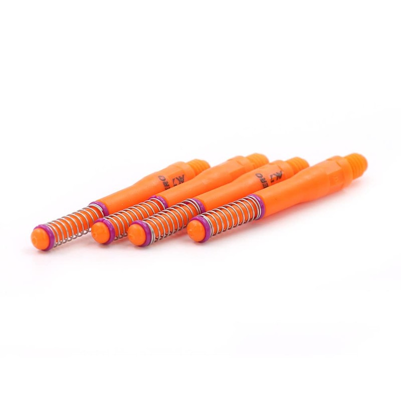CUESOUL TERO Orange AK7 Dart Shafts Built-in Telescopic Spring Set