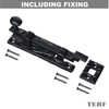 TERF® Traditional Antique Black Necked Tower Door Bolt Barrel Slide