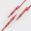 Cleqee 0.7mm Test Probe Pin Insulated Piercing Needle Test Probe