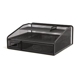 Staples TRU RED TR57539-CC 6-Compartment Wire Mesh Accessory Holder