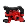 140mm Brake Disc Caliper Kit 6‑Hole Aluminum Alloy Wear Resistance