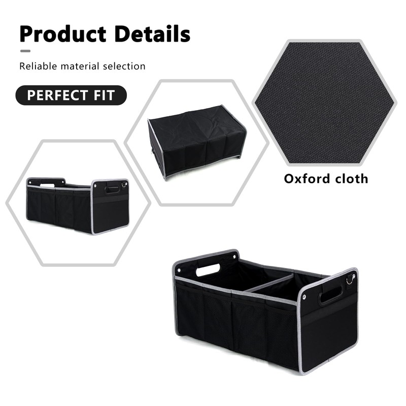 HAPPYHORSE Car Console Storage Box Organizer Tray Compatible with Fiat