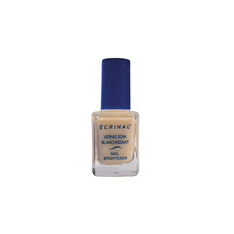 Ecrinal Nail Brightener, Brightening Care Polish, Smooths and Protects Nails,