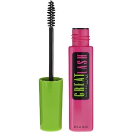 Maybelline Marcara Great Lash Lavable, Very Black, 12.7 ml