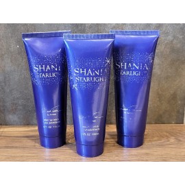 Shania Starlight 3X ~ Shania Starlight shimmer body lotion ~ 4 oz, 118 ml, blemished, read