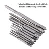 10pcs Mini Machine Hand Tap Set M1 to M3.5 Straight