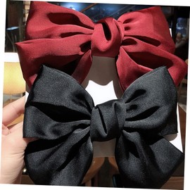 Baluue 4pcs Bow-knot Hair Clips for Women Fashionable Accessories Lightweight Comfortable Hair Barrettes for Parties and Everyday Wear