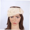 FOMIYES Crochet Skull Beanie Headwrap Cozy Knitted Hair Accessories for