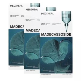 Mediheal 메디힐 마데카소사이드 에센셜 마스크 리뉴얼 10매 3개 Ss Mediheal Madecassoside Essential Mask Renewal 10 Sheets 3 Packs