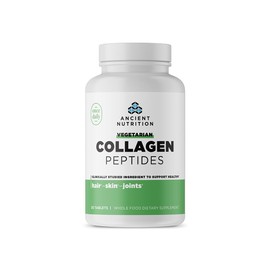 Ancient Nutrition- “Péptidos Vegetarianos de Colágeno, Pastillas de Péptidos de Colágeno, Colágeno con Prebióticos y Probióticos,