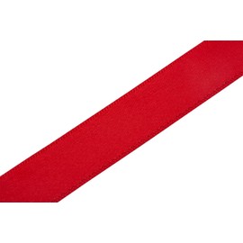 Fondersy 91 Meters Red Double Faced Satin Ribbon - 16mm Width for Wedding, Gift Wrapping, Floral Arrangement and Crafts