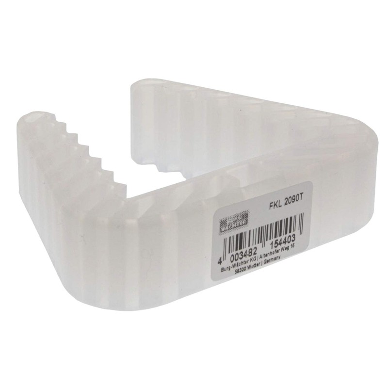 Burg-Wächter, FKL 2090, T Window Clip, Plastic, Transparent