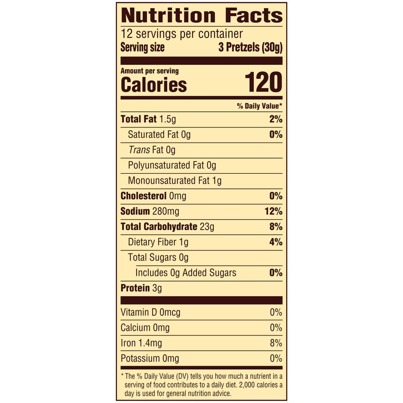 Snyder's of Hanover, Pretzel Rods, 12 Oz Bag Pack of