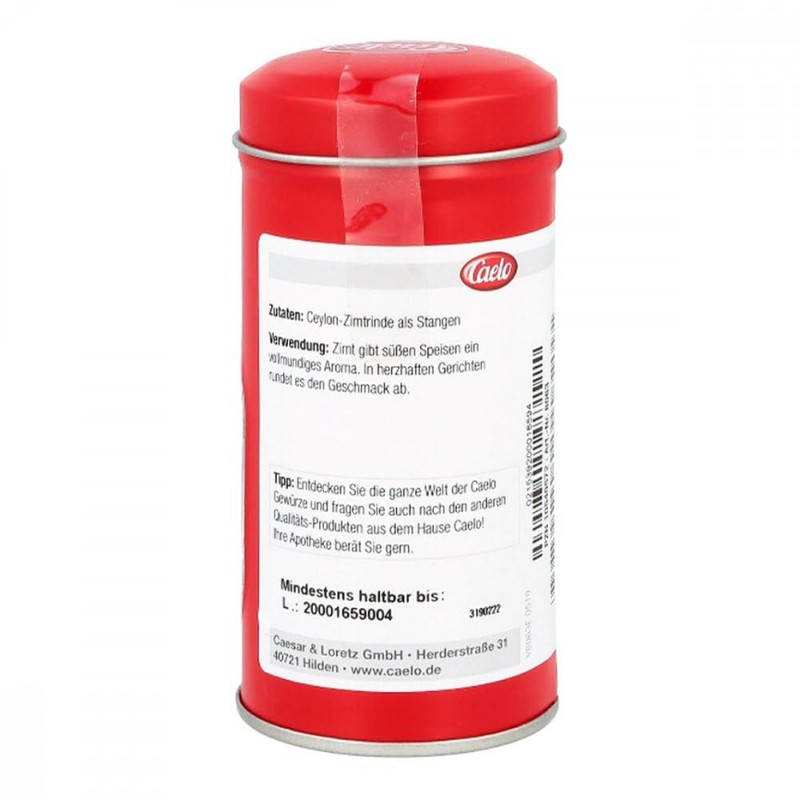 Cinnamon Sticks Ganz Caelo Voltage Power Pack Tin Pack of