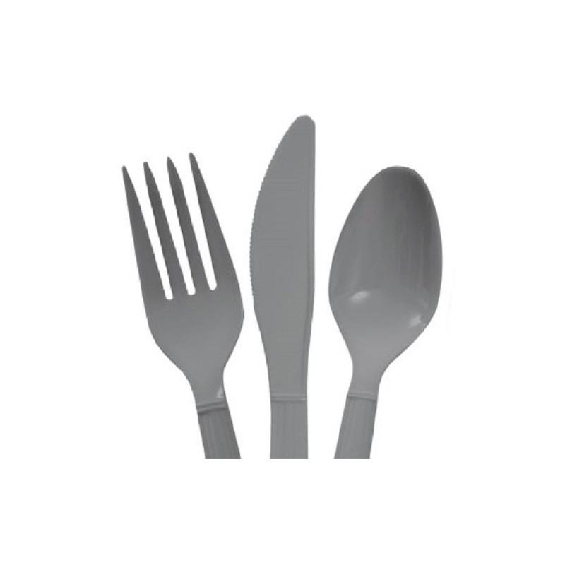 Luncheon Napkins 20 ct.Silver,13"