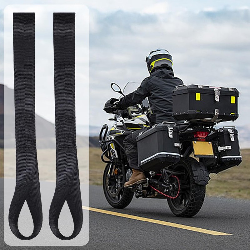 CREATCABIN 8Pcs Soft Loop Tie Down Straps 1,200lbs Load Capacity