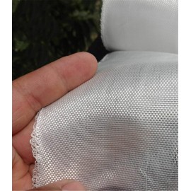 1 Roll White Fiberglass Cloth Tape High Strength Fiberglass Tape Heat Resistant 15cm x 23m