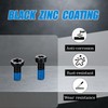 37 Pcs #8-40 Gunsmithing Screws (Standard & Oval Head, Length