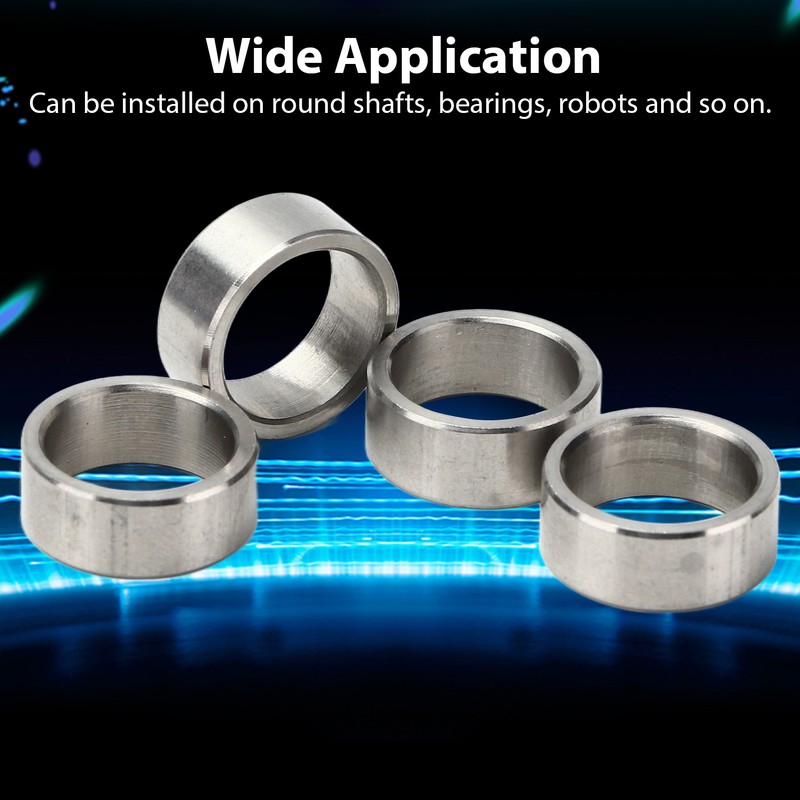 10Pcs Washer Spacer 15mm OD 12mm ID Stainless Steel Hardware